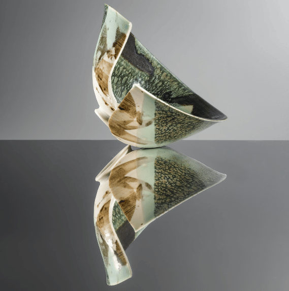 Broken flowers - sculpture Paola Masi